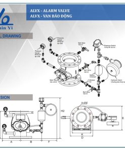 Cấu tạo Van báo động Shinyi