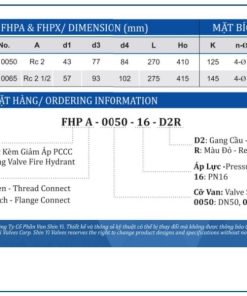 Kích thước thông số Van góc kèm giảm áp Shinyi